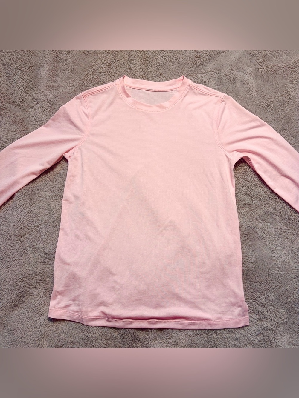 Lululemon Light Pink Long-Sleeve tee - Picture 2 of 5